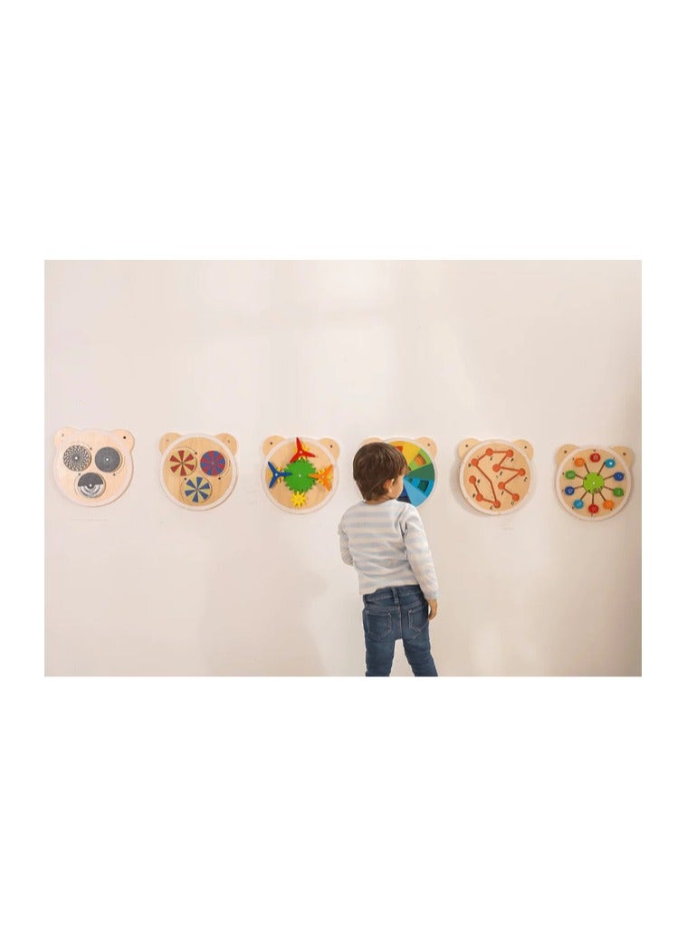 Wooden Wall Toy Mixing Colors Age 3yrs+