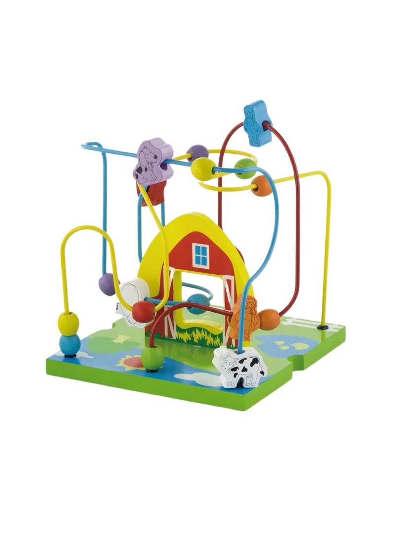 Wooden 5-in-1 Activity Toy 58506