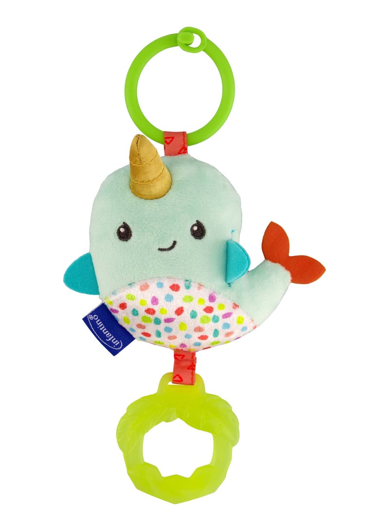 Chime And Go Tag Along Pal - Narwhal