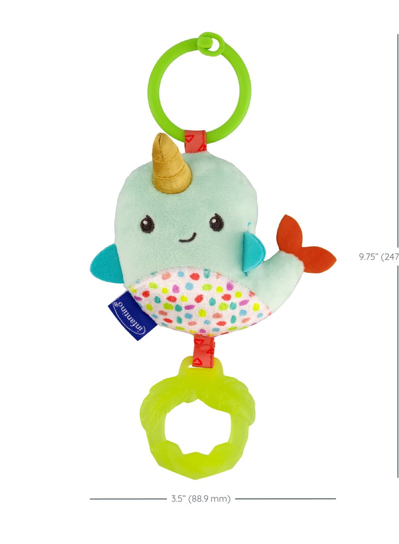 Chime And Go Tag Along Pal - Narwhal