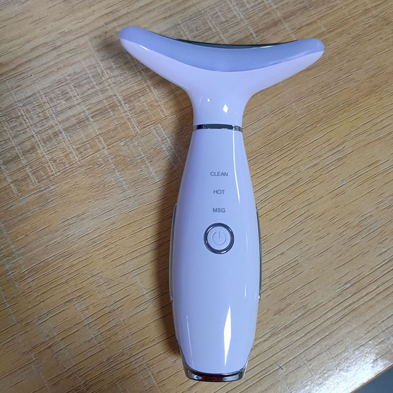 Swan Neck Vibrating Massager with Heat White