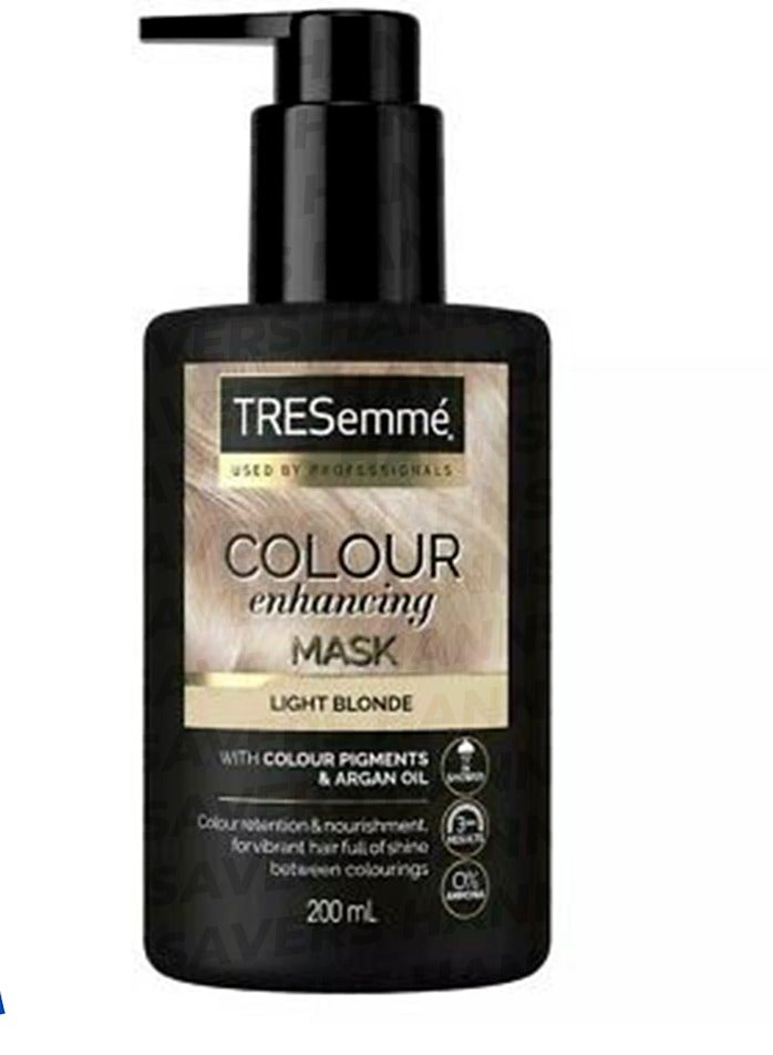 TRESemme Light Blonde Colour Enhancing Hair Mask 200 ml