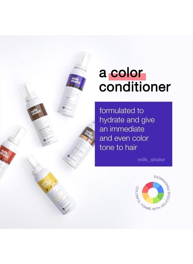 Color Whipped Cream Leave In Coloring Conditioner - Provides Temporary Hair Color Tone, Light Grey