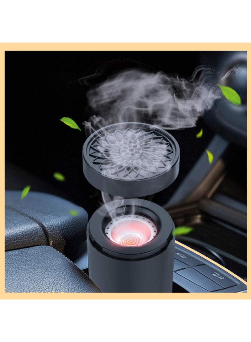 Arabic Bukhoor Burner for Car Usb Type-C Power Electrical Bakhoor Burner for Home Rechargeable Electric Mini Portable Incense Burners