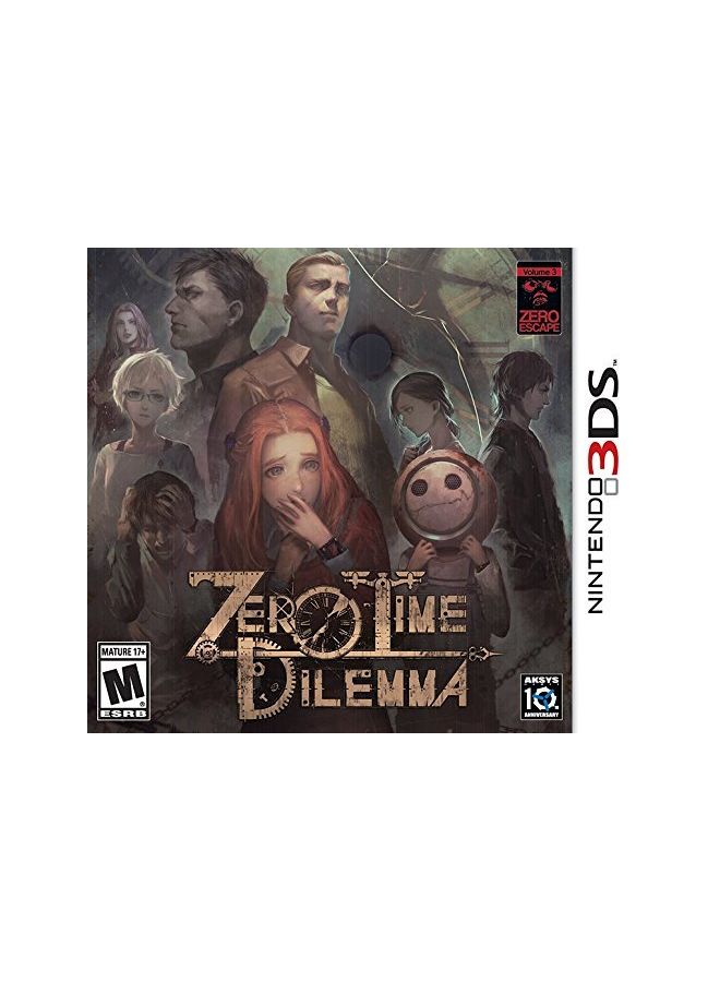 Zero Time Dilemma (Intl Version) - Nintendo 3DS