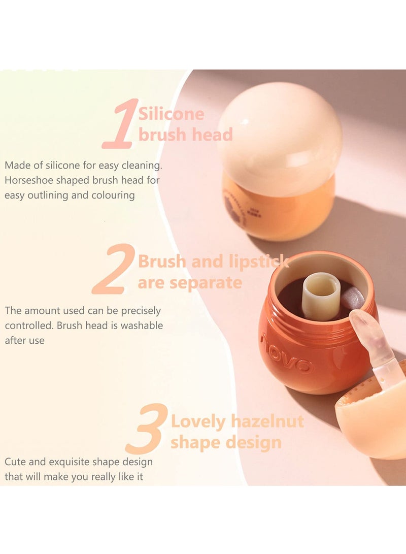 SYOSI 4 Pcs Lip Gloss Set, Plumping Lip Glow Oil, Hydrating Mirror Lip Gloss, Long Lasting Hydrating Plumping Lip Gloss Set, Shimmer Tinted Lip Oil Lip Balm