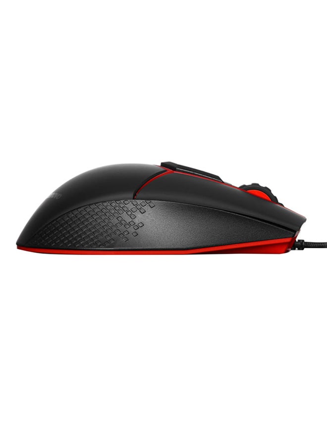 Precision Y Gaming Mouse With LED Backlight Red/Black