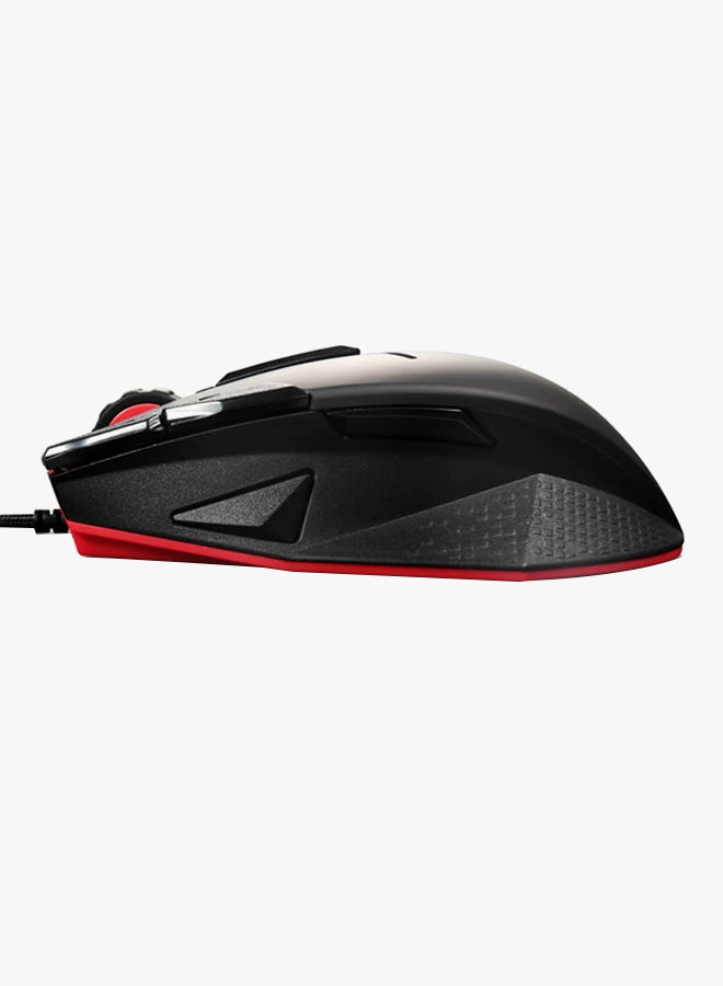 Precision Y Gaming Mouse With LED Backlight Red/Black