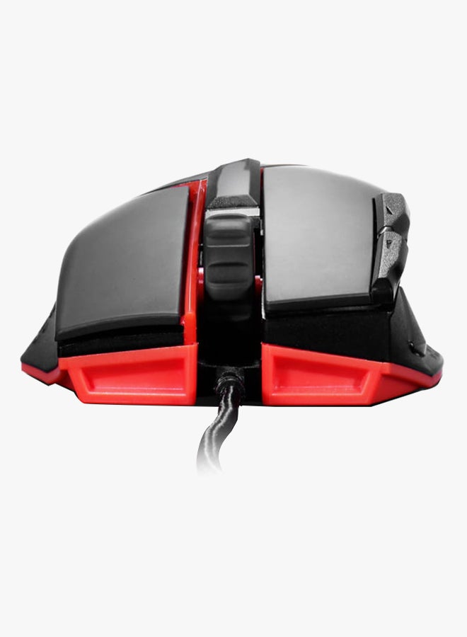 Precision Y Gaming Mouse With LED Backlight Red/Black