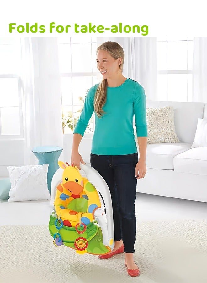 Baby Sitting Support Baby Floor Seat Activity Center Sit Up Infant Feeding Playing Chair Foldable Baby Chair