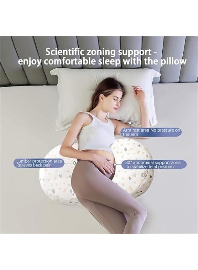 Wedge Soft Pregnancy Body Pillow With Pillow Cover