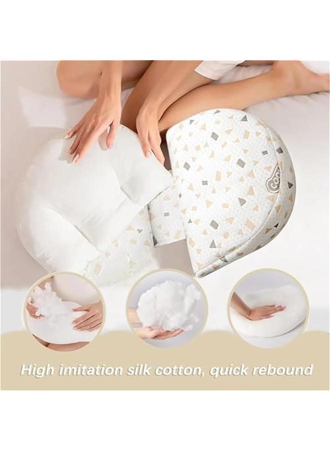 Wedge Soft Pregnancy Body Pillow With Pillow Cover