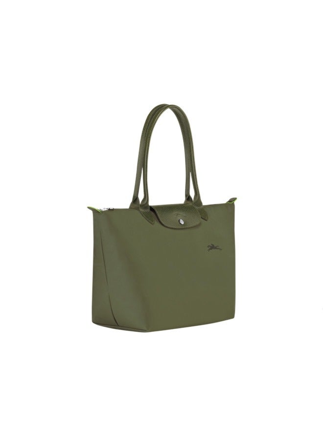 women's Classic Fashion Versatile Large Handbag, Shopping Bag, Shoulder Bag, Handbag Forest Green