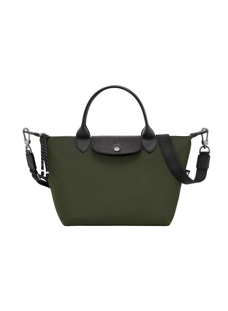 Champ Le Pliage Energy S Small Shoulder Bag Dark Green for Women