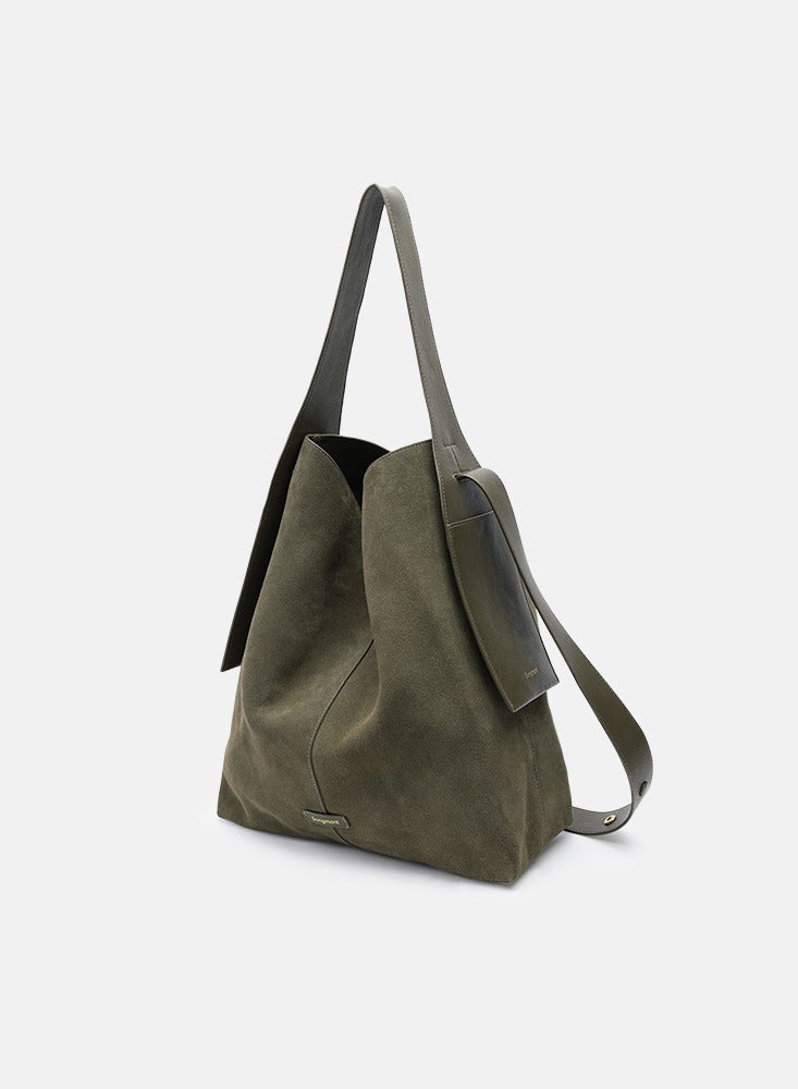 Songmont Simple commuter large tote bag with hanging ears