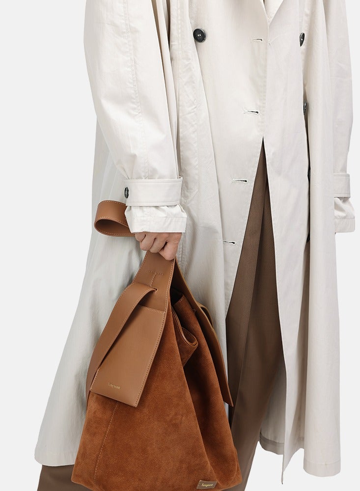 Songmont Simple commuter large tote bag with hanging ears