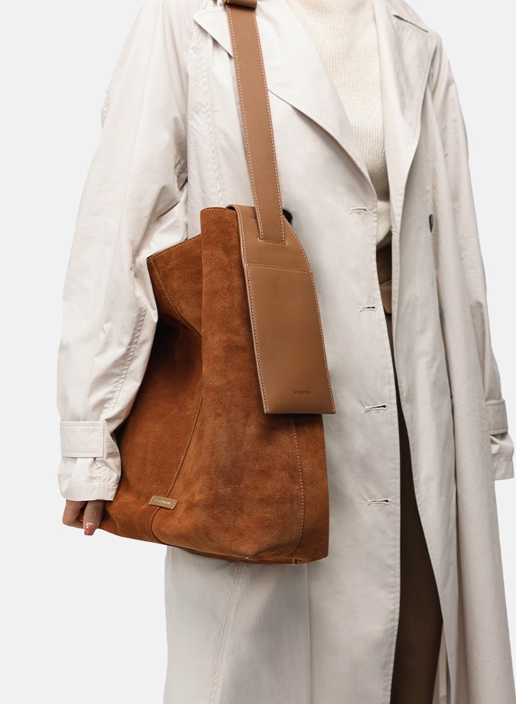 Songmont Simple commuter large tote bag with hanging ears