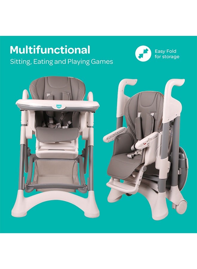 Trestle Foldable Baby Feeding And Dinning Highchair