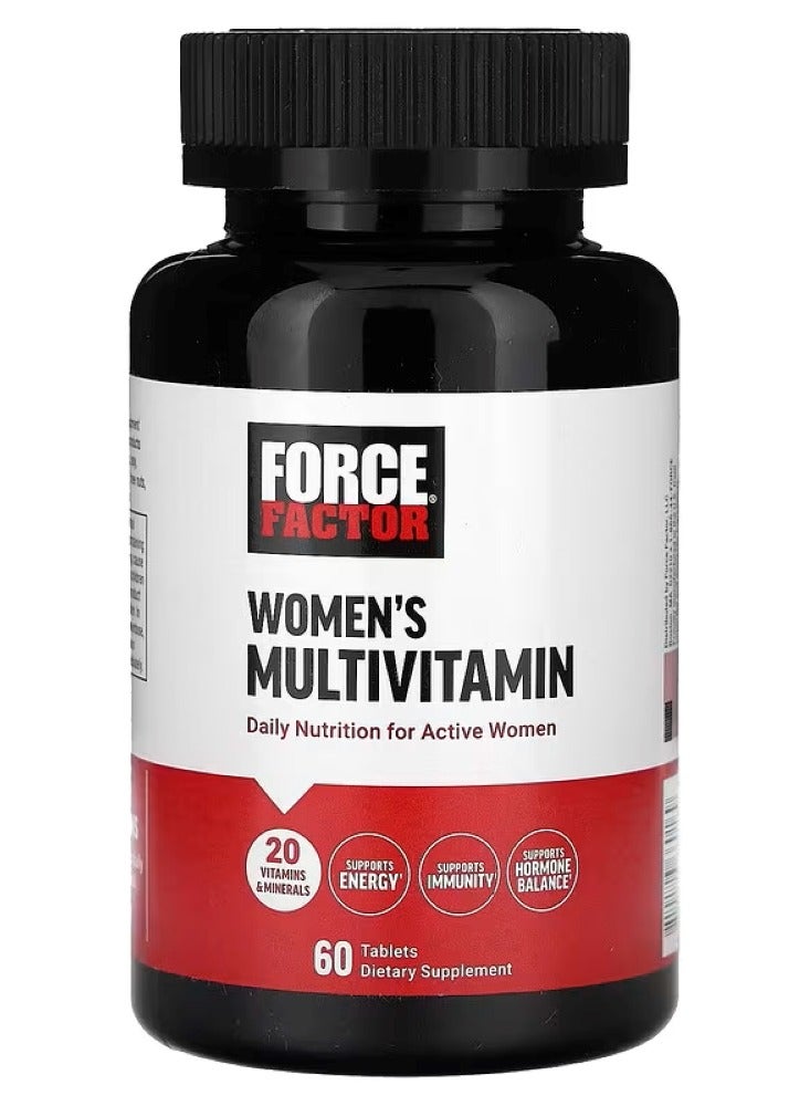 Force Factor Women's Multivitamin, 60 Tablets