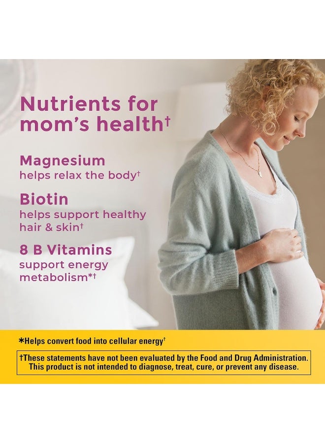 Prenatal With Folic Acid + Dha Prenatal Vitamin And Mineral Supplement For Daily Nutritional Support 60 Softgels 60 Day Supply