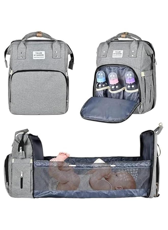 Oydas Diaper Bag Backpack With Changing Table