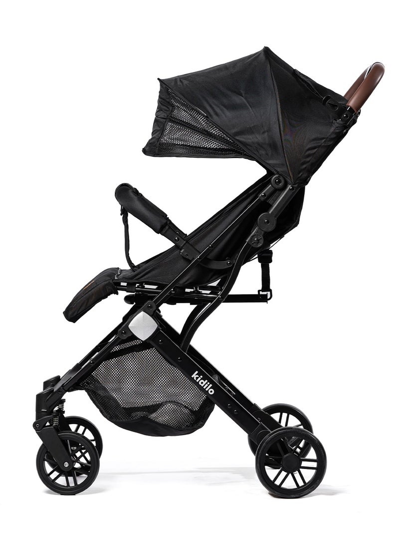 Premium Foldable Baby Stroller | Lightweight, Portable Design | Four-Wheel Stroller for Newborns and Infants