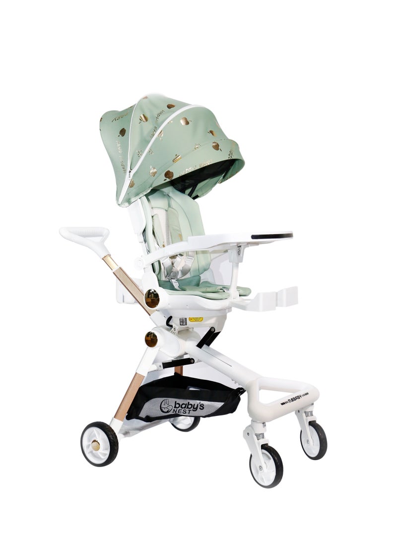 Baby's Nest 2 in 1 Stroller Misty Teal