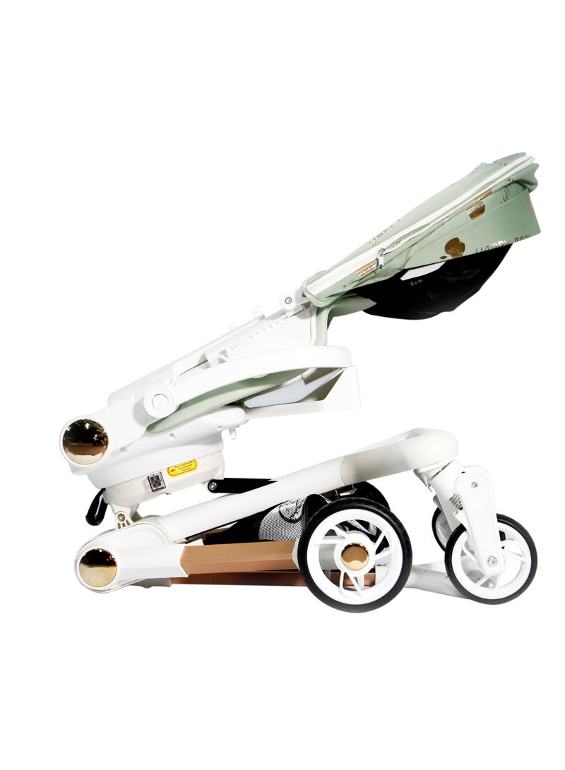 Baby's Nest 2 in 1 Stroller Misty Teal