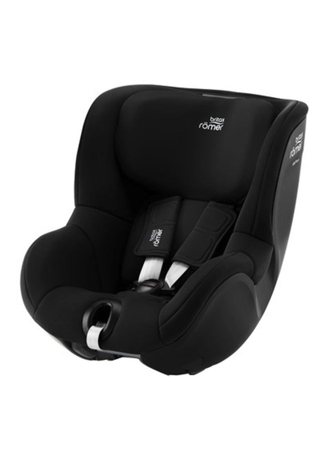 Dualfix Pro M Car Seat For 3 Months To 4 Yrs, Forward And Rear Facing, Multi-Recline, Extra Safe 5-Point Harness, 360 degree Rotation - Space Black