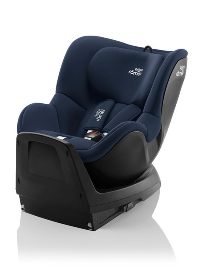 Britax Dualfix M Plus Car Seat For 3.5 Years To 12 Years Forward Facing - I-Size Safety Standards - Adjustable Backrest And Headrest - Night Blue