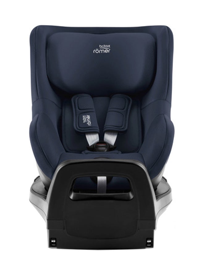 Dualfix Pro M Car Seat For 3 Months To 4 Yrs, Forward And Rear Facing, Multi-Recline, Extra Safe 5-Point Harness, 360 degree Rotation - Night Blue