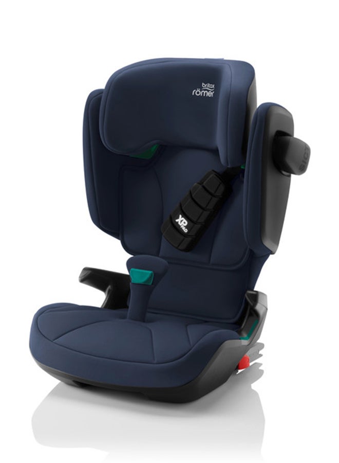 KIDFIX I-SIZE Car Seat 3.5 Years To 12 Years, Forward Facing XP PAD Equipped SecureGuard Protection - Night Blue