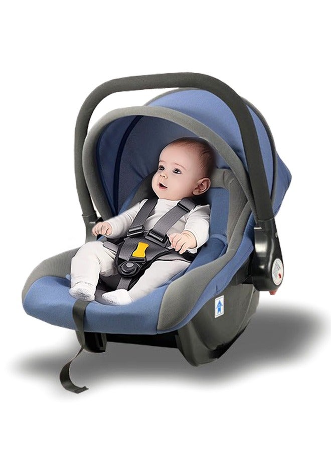 Baby Car Seat With Full Body Support Cushion Carrier Cot And Adjustable Canopy