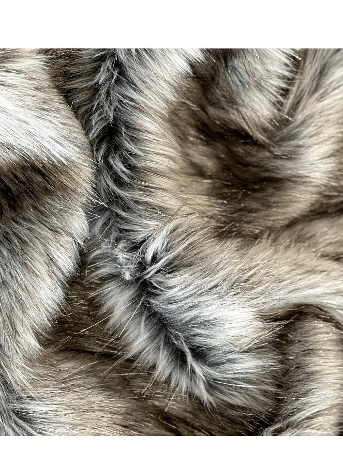 Morpheus Metallic Fur Throw