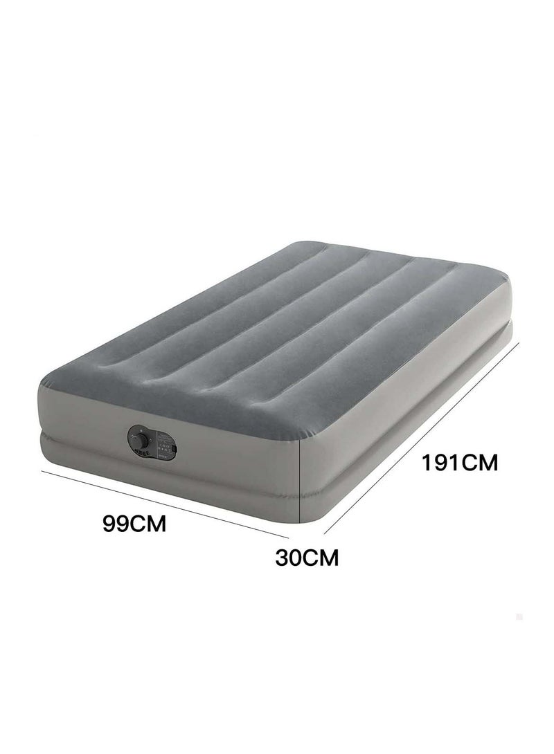 USB Built-in Electric Pump Single Air Mattress 99*191*30CM