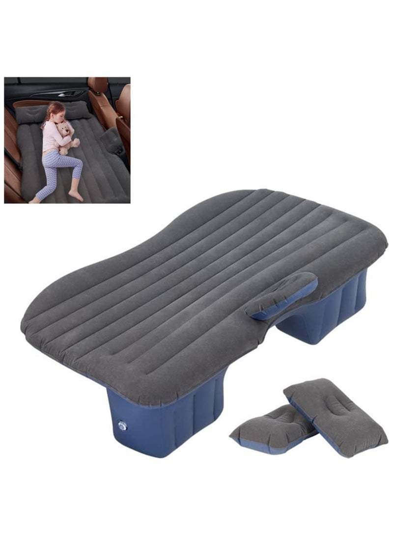 Car Air Mattress Portable Inflatable Air Mattress Bed With Compact Twin Pillows For Travel Camping Vacation Sleeping Suitable For Suvs Rvs Trucks Minivans Etc