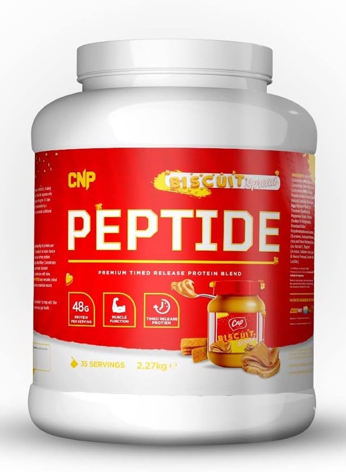CNP Peptide 2.27kg Biscuit Spread Flavor 35 Serving