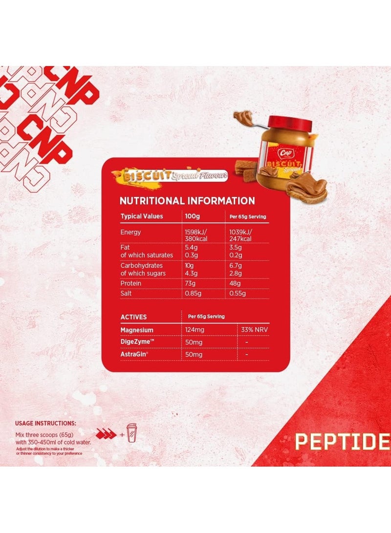 CNP Peptide 2.27kg Biscuit Spread Flavor 35 Serving