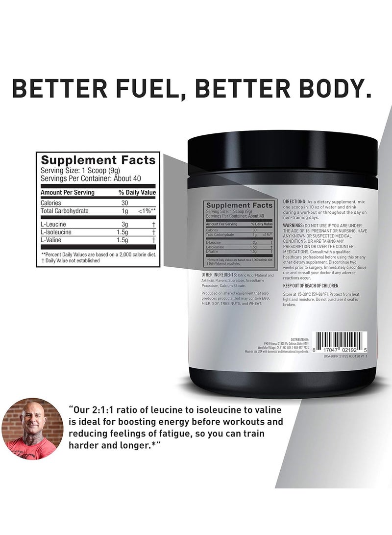 BCAA 2:1:1 Ratio 360g Peach Rings Flavor