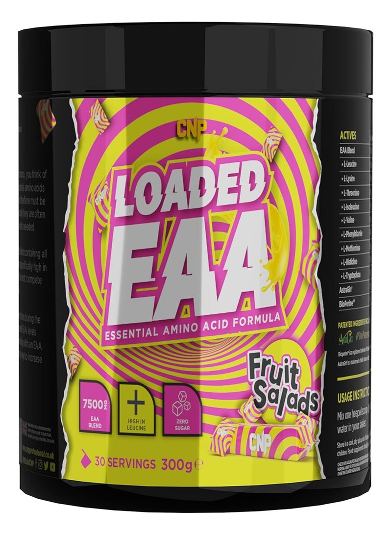 CNP Loaded EAA 300g Fruits Salads Flavor 30 Serving.