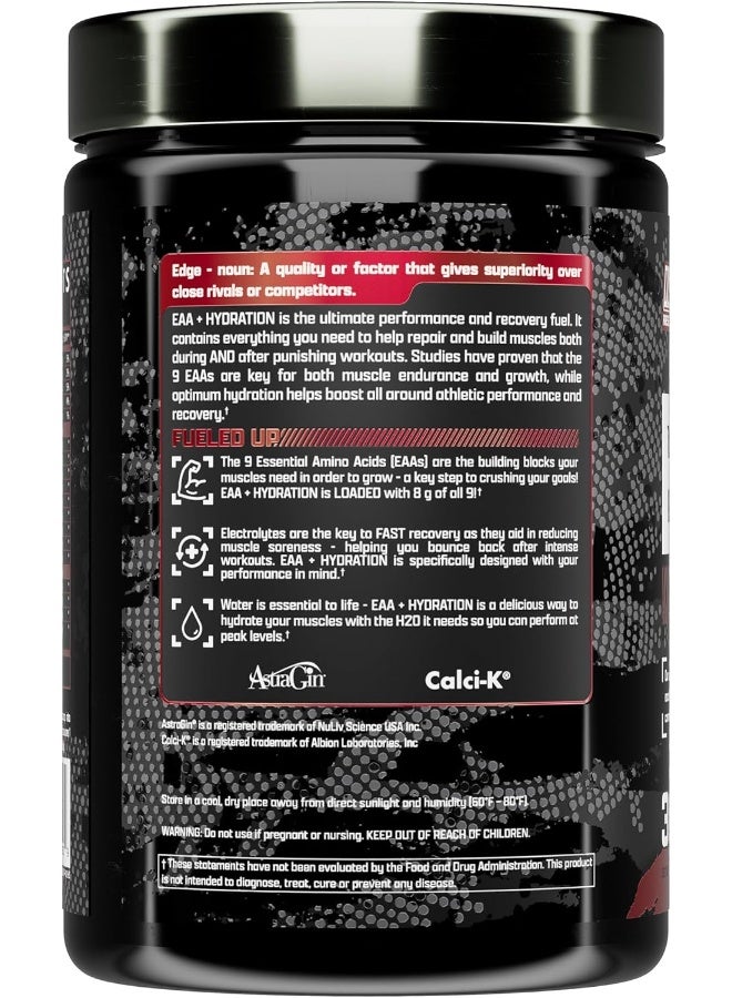 Eaa Hydration + Bcaa Powder Muscle Recovery Strength 8G Essential Amino Acids + Electrolytes 30 Servings Fruit Punch