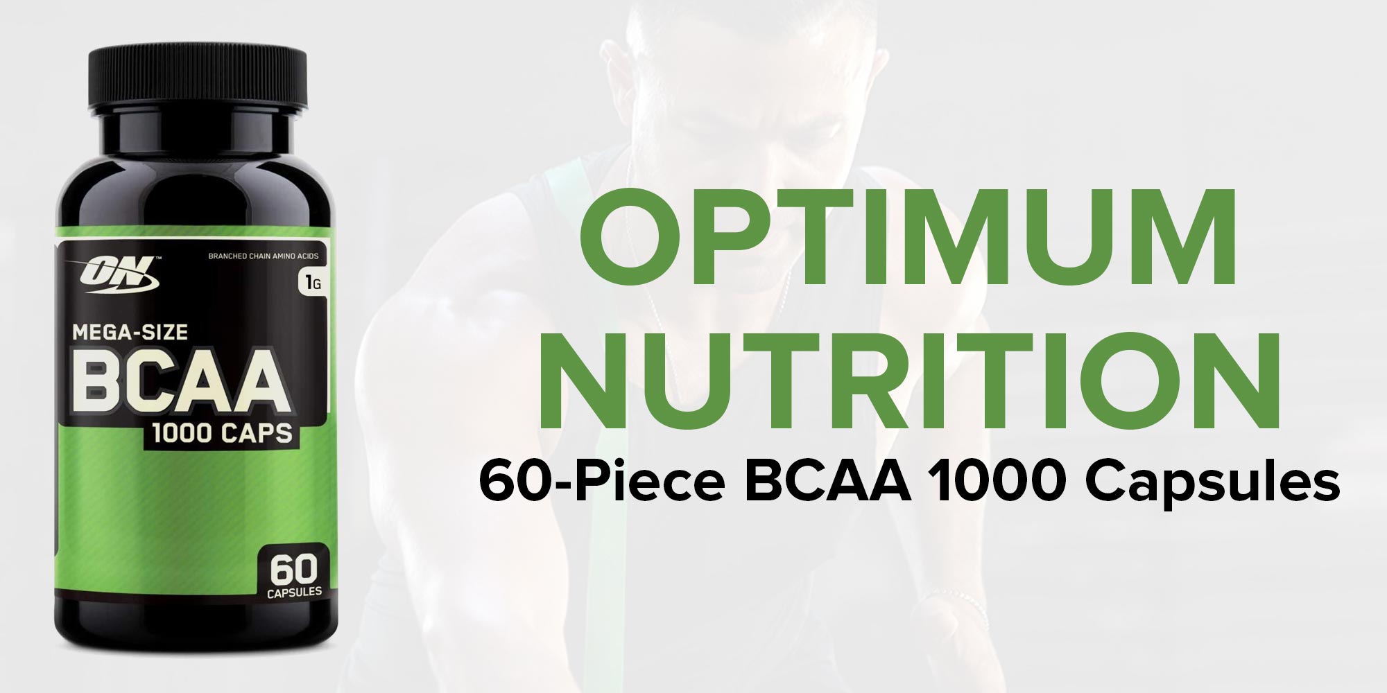 60-Piece BCAA 1000 Capsules