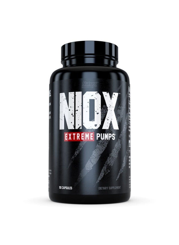 Nutrex, Niox Extreme Pumps, 90 Caps