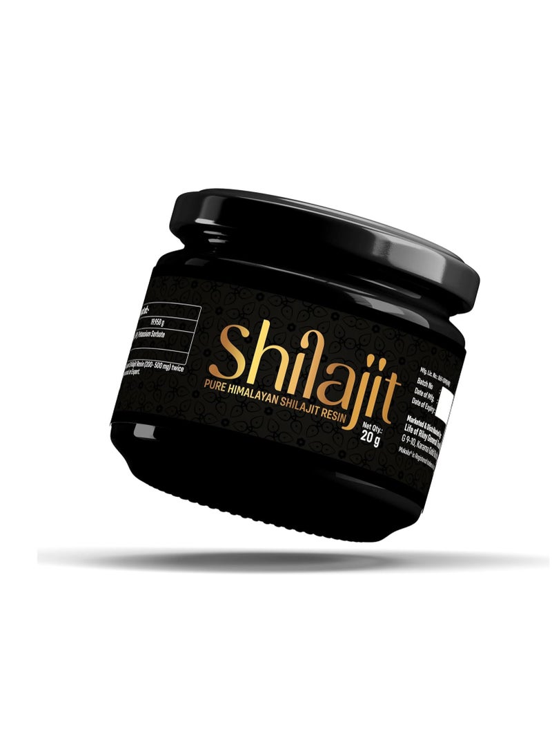 Shilajit Pure Himalayan Shilajit Resin 20 g