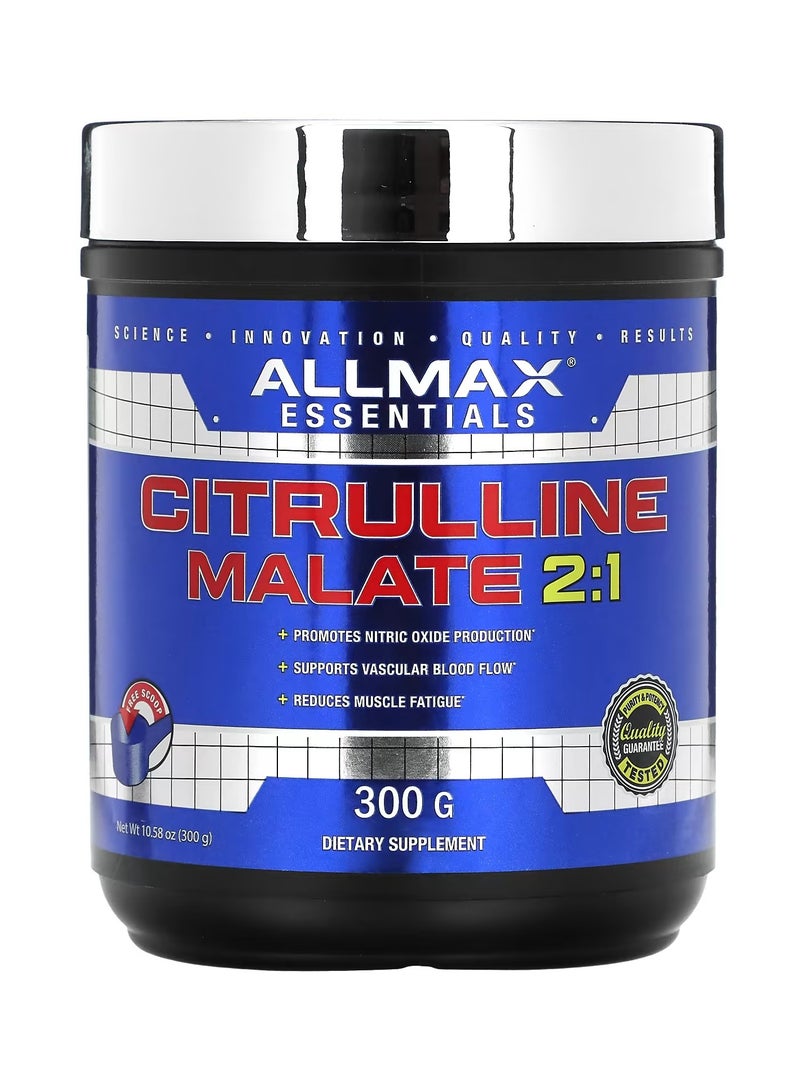 ALLMAX Citrulline Malate 2:1 300g 150 Serving