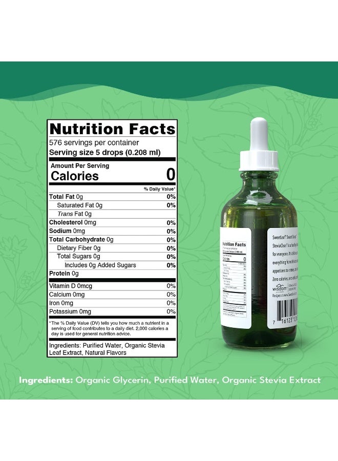 Sweet Drops Stevia Clear Liquid Stevia Sweetener Liquid Stevia Drops Stevia Liquid Sweetener Zero Calories Zero Sugar Non-Gmo Gluten-Free Keto Friendly 4 Fl Oz Pack Of 3