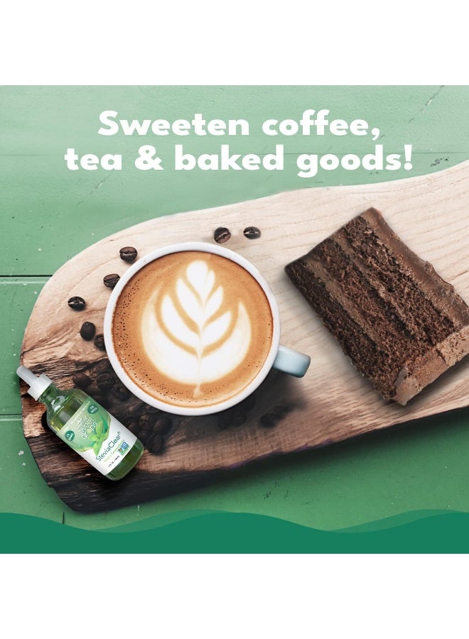 Sweet Drops Stevia Clear Liquid Stevia Sweetener Liquid Stevia Drops Stevia Liquid Sweetener Zero Calories Zero Sugar Non-Gmo Gluten-Free Keto Friendly 4 Fl Oz Pack Of 3