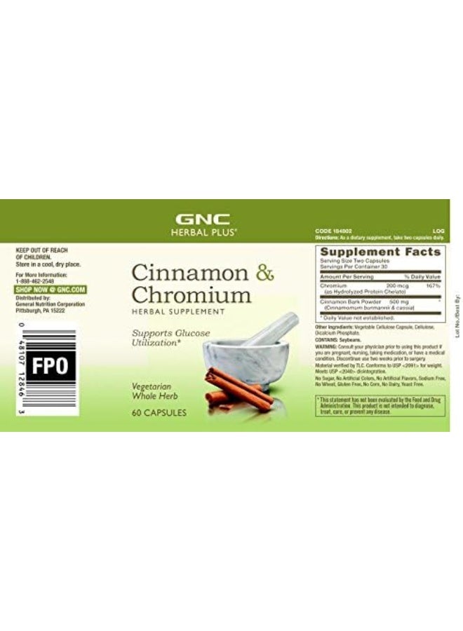 Herbal Plus Cinnamon & Chromium
