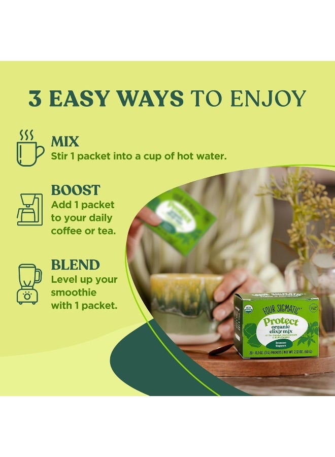 Chaga Mushroom Elixir Mix 20 Packet(S) 146606