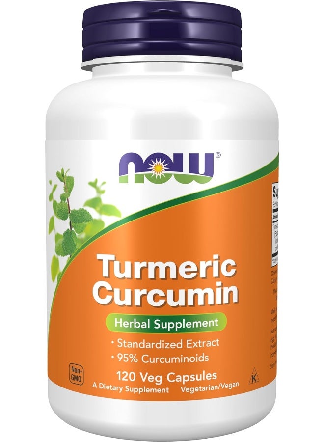 Supplements Turmeric Curcumin Derived From Turmeric Root Extract Herbal Supplement 120 Veg Capsules